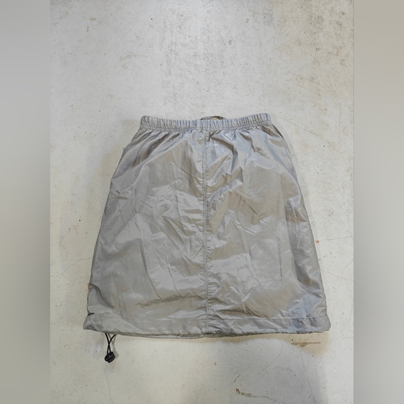 Y2K ELLE GRAY NYLON SKIRT FOR GIRL - Picture 5 of 6